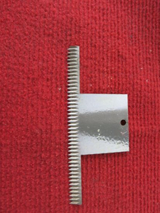 Couteau de machine d'emballage dentelé de haute qualité